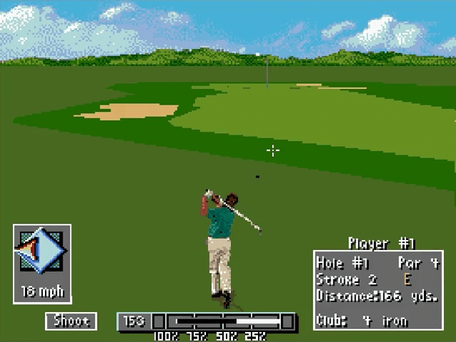 PGA Tour 96 screenshot 4 for Super Nintendo